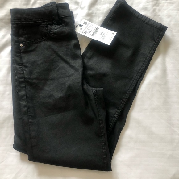 Coated slim pants - Picture 5 of 6